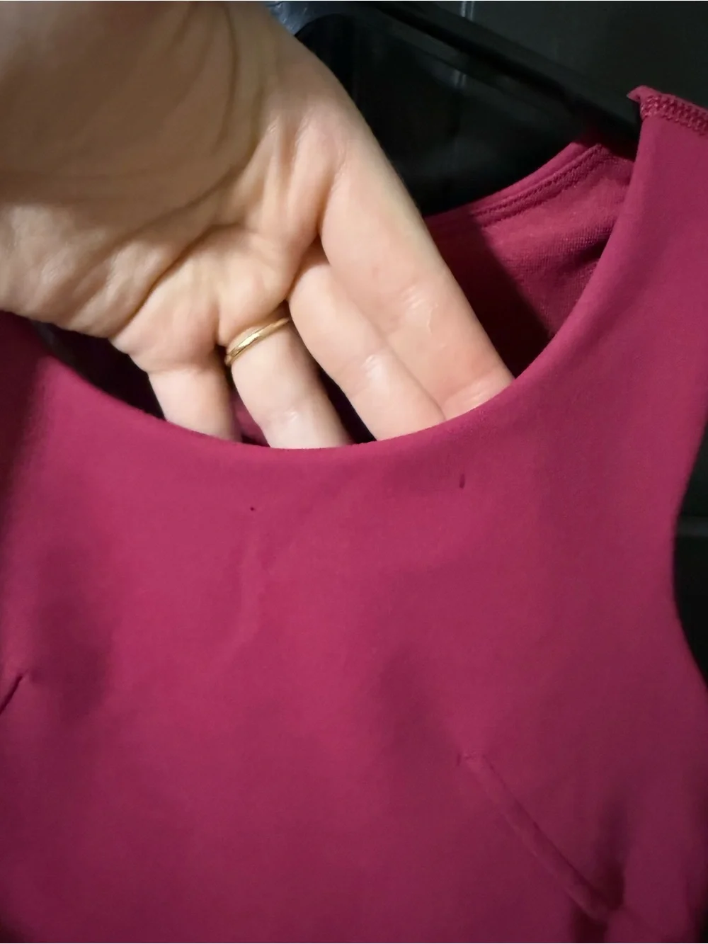 lululemon athletica Hot Pink Racerback Crop Tank
